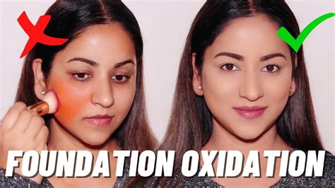 why is my foundation oxidizing